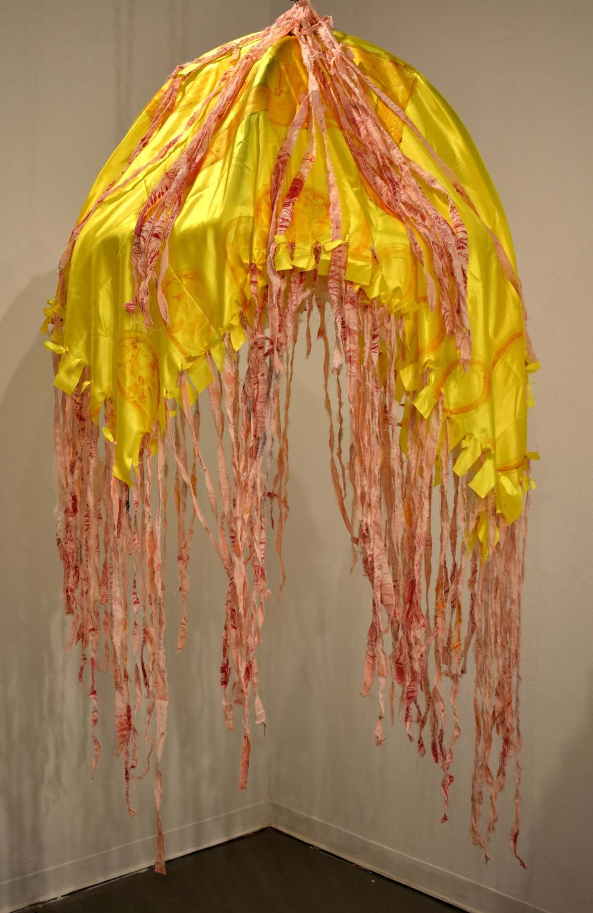 Scent Chamber. Mixed media, 3.5′ × 4.5′, 2025.